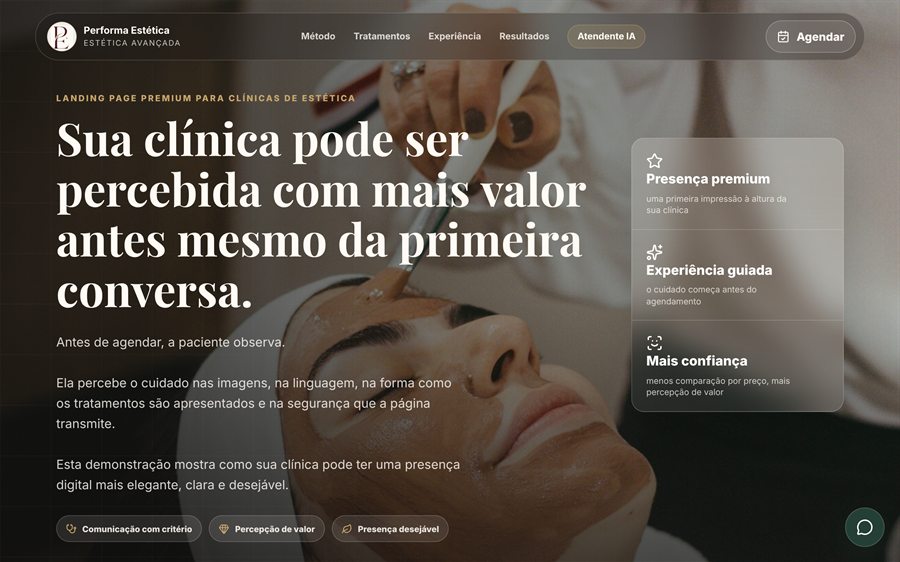 Prévia — Estética
